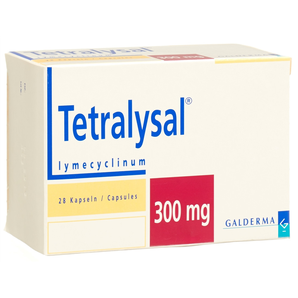 TETRALYSAL caps 300 mg blist 28 pce, image principale