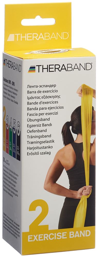 THERA 2.5mx12.7cm jaune mince 1 pce