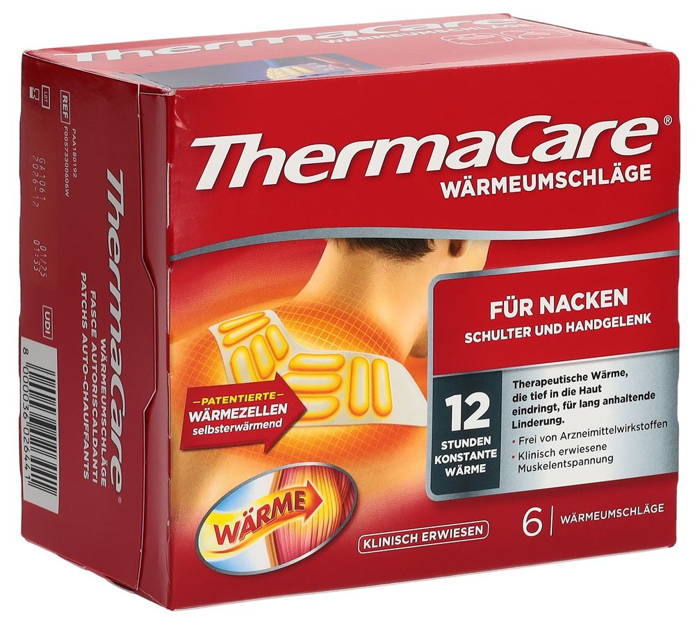 THERMACARE cou épaules bras patch