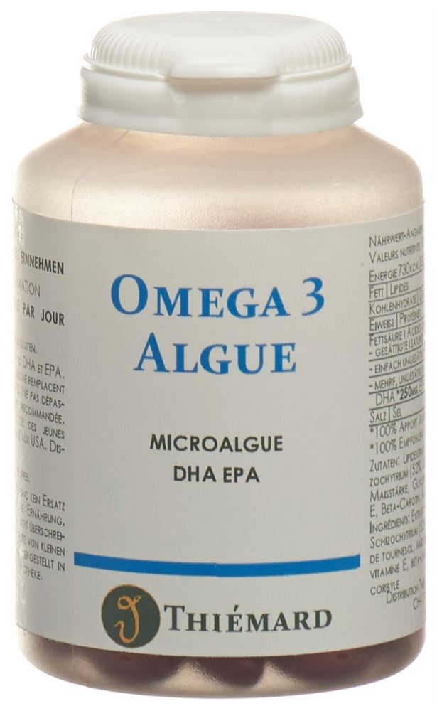 Thiémard Omega 3 Alge DHA EPA mg