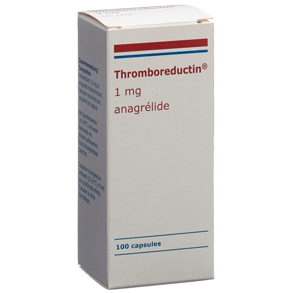 THROMBOREDUCTIN caps 1 mg bte 100 pce, image 2 sur 2