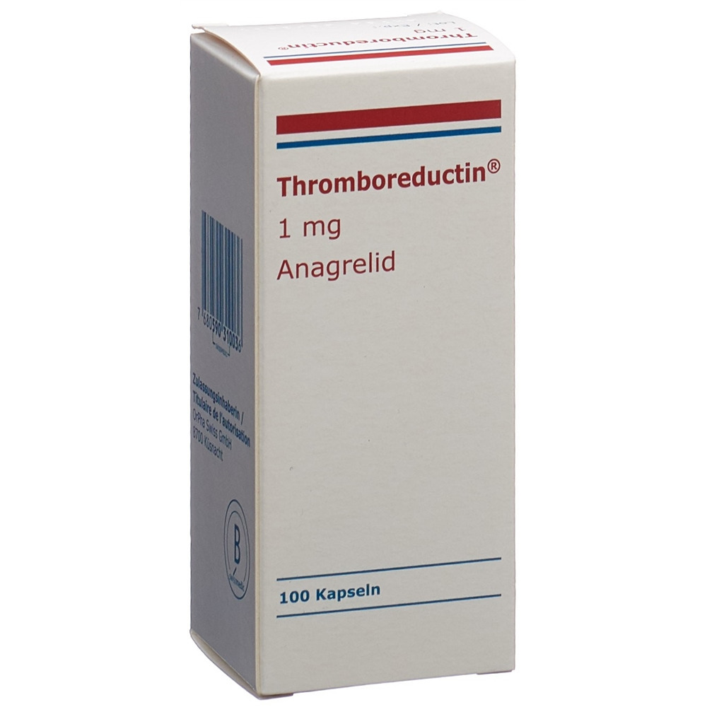 THROMBOREDUCTIN caps 1 mg bte 100 pce, image principale