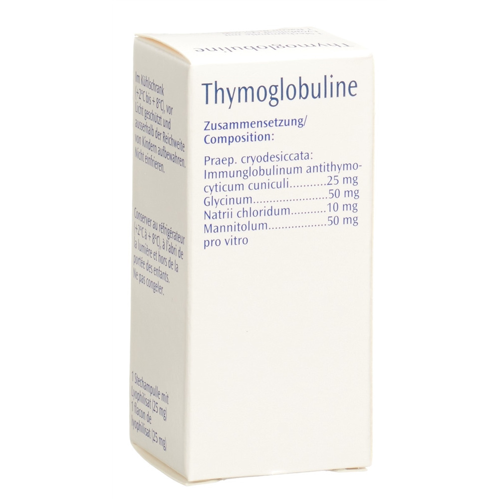 THYMOGLOBULINE Trockensub 25 mg Durchstf 1 Stk, Bild 2 von 2