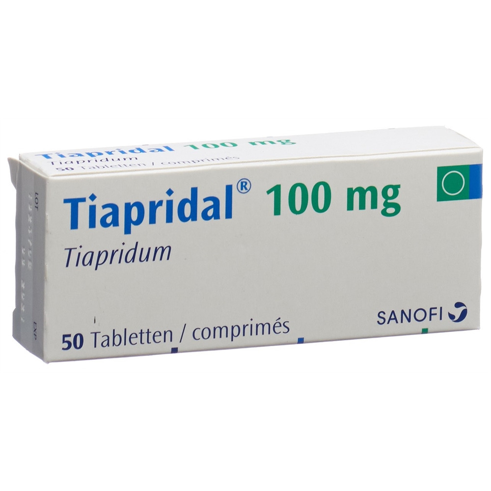 TIAPRIDAL cpr 100 mg blist 50 pce, image principale