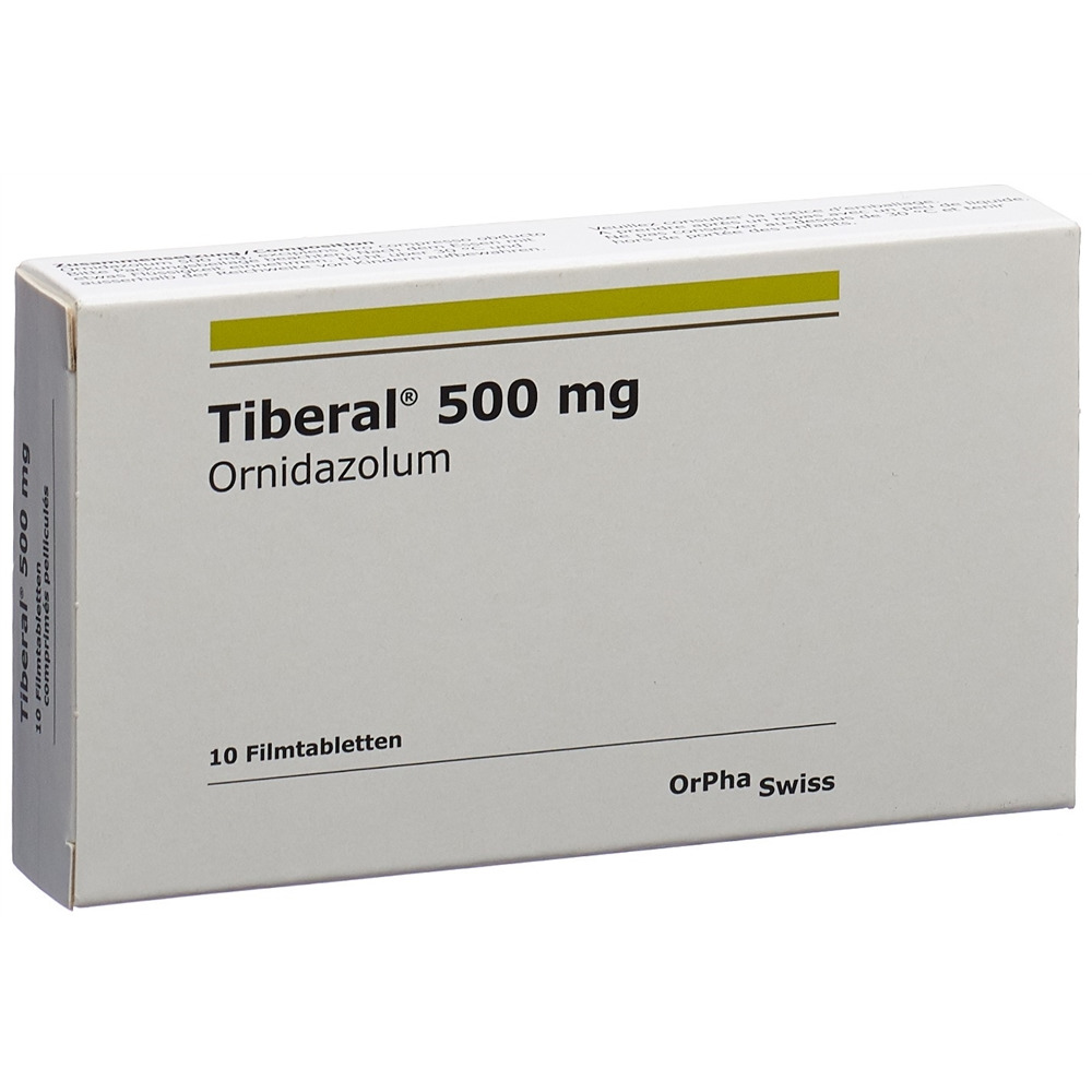 Tiberal cpr pell 500 mg blist 10 pce, image principale