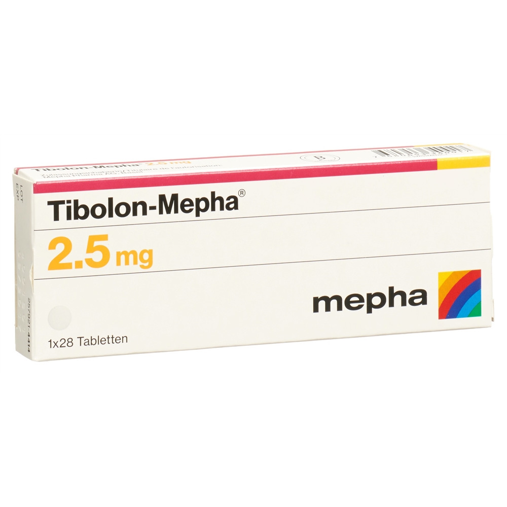 TIBOLONE Mepha 2.5 mg, image principale
