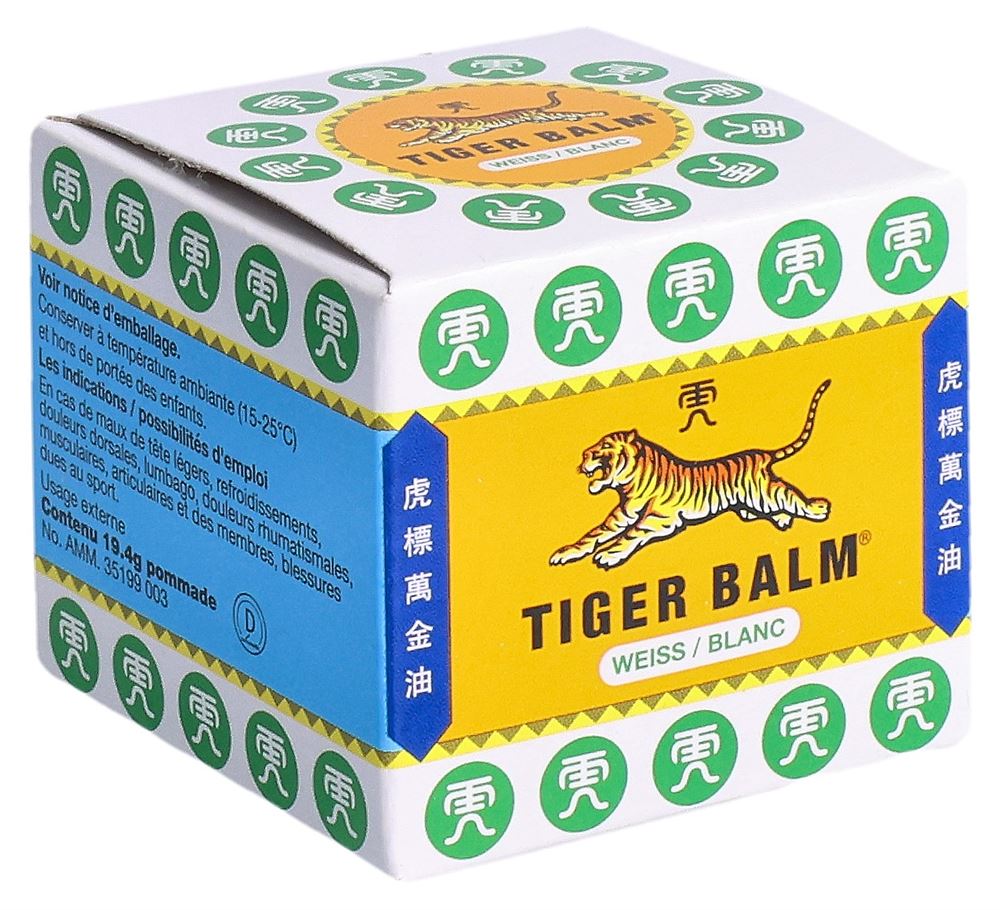 TIGER BALM ong blanc pot 19.4 g