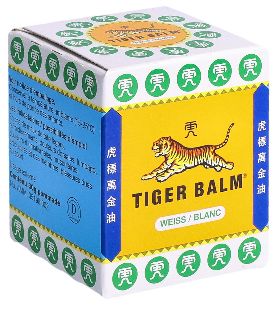TIGER BALM ong blanc pot 30 g, image principale