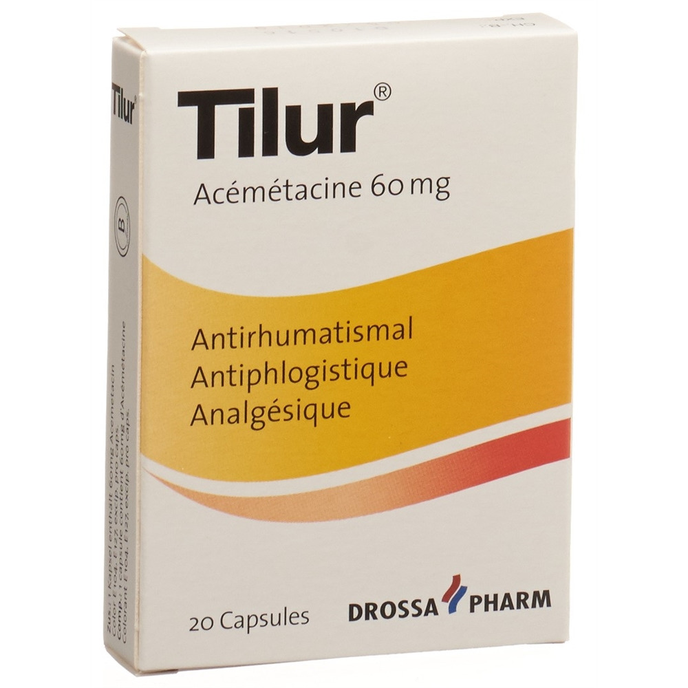 TILUR caps 60 mg blist 20 pce, image 2 sur 2