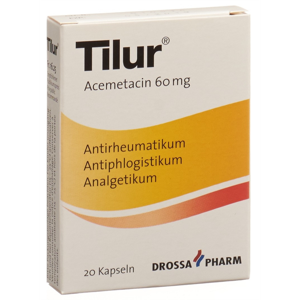 TILUR caps 60 mg blist 20 pce, image principale