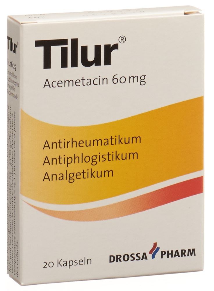 TILUR Kaps 60 mg Blist 20 Stk, Hauptbild