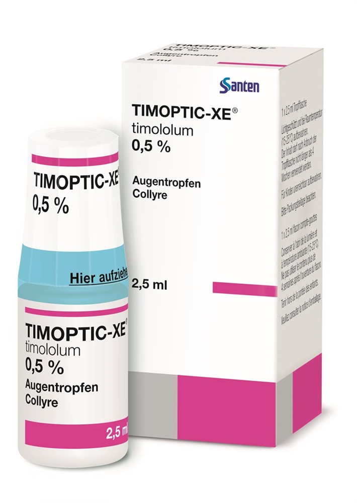 TIMOPTIC gtt opht 0.5 % fl 2.5 ml, image 2 sur 2