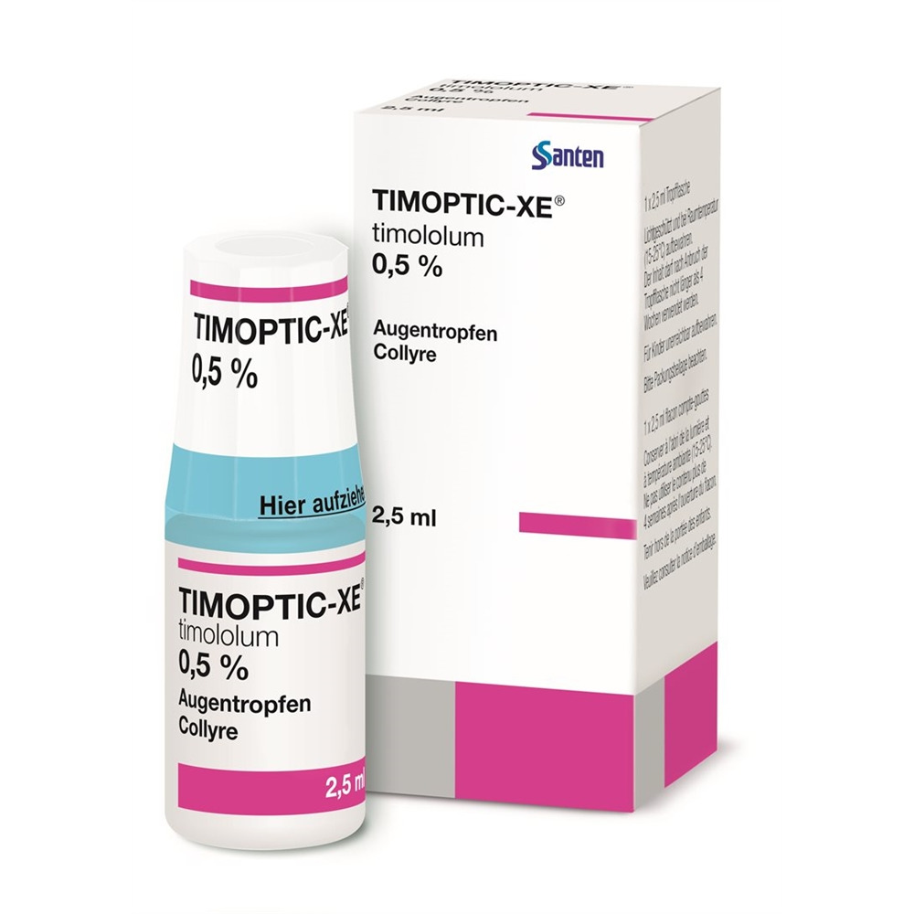 TIMOPTIC gtt opht 0.5 % fl 2.5 ml, image principale