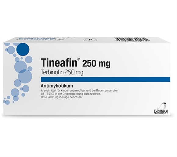 TINEAFINE Tabl 250 mg Blist 14 Stk, Hauptbild