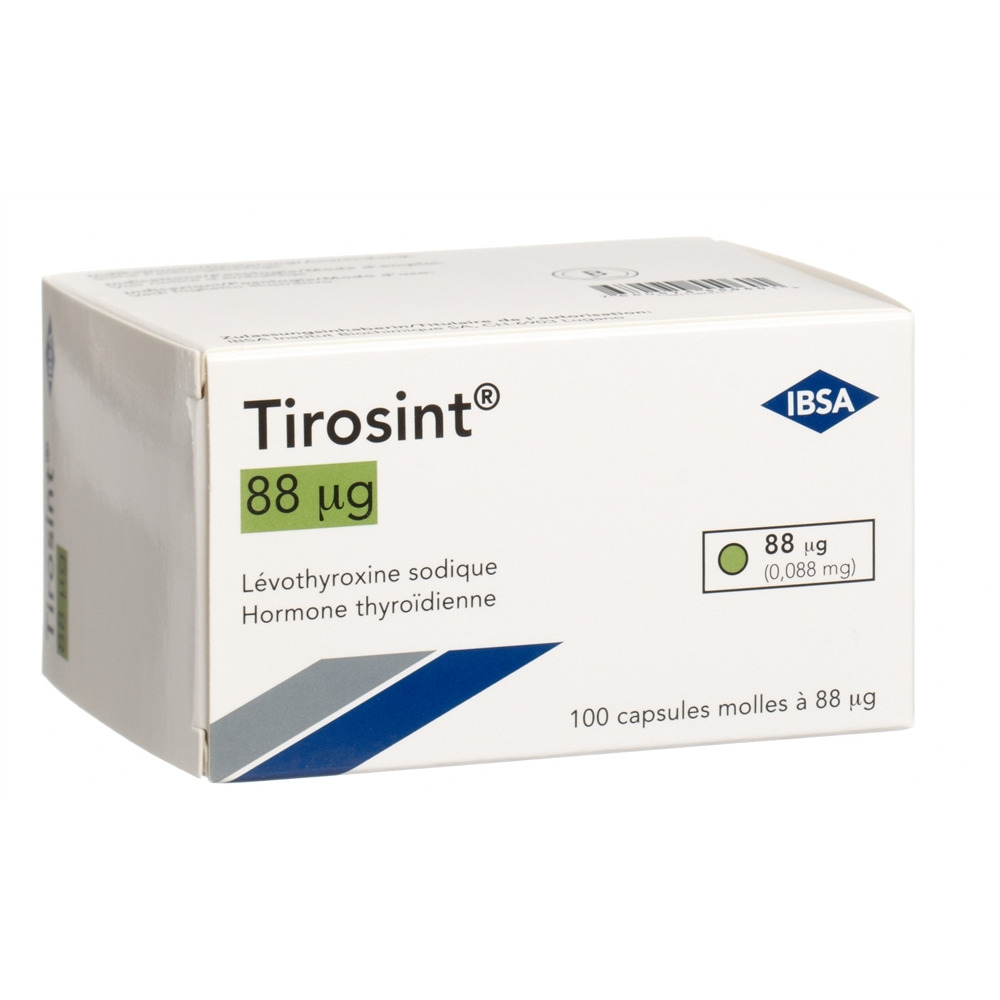 TIROSINT caps moll 88 mcg blist 100 pce, image 2 sur 2