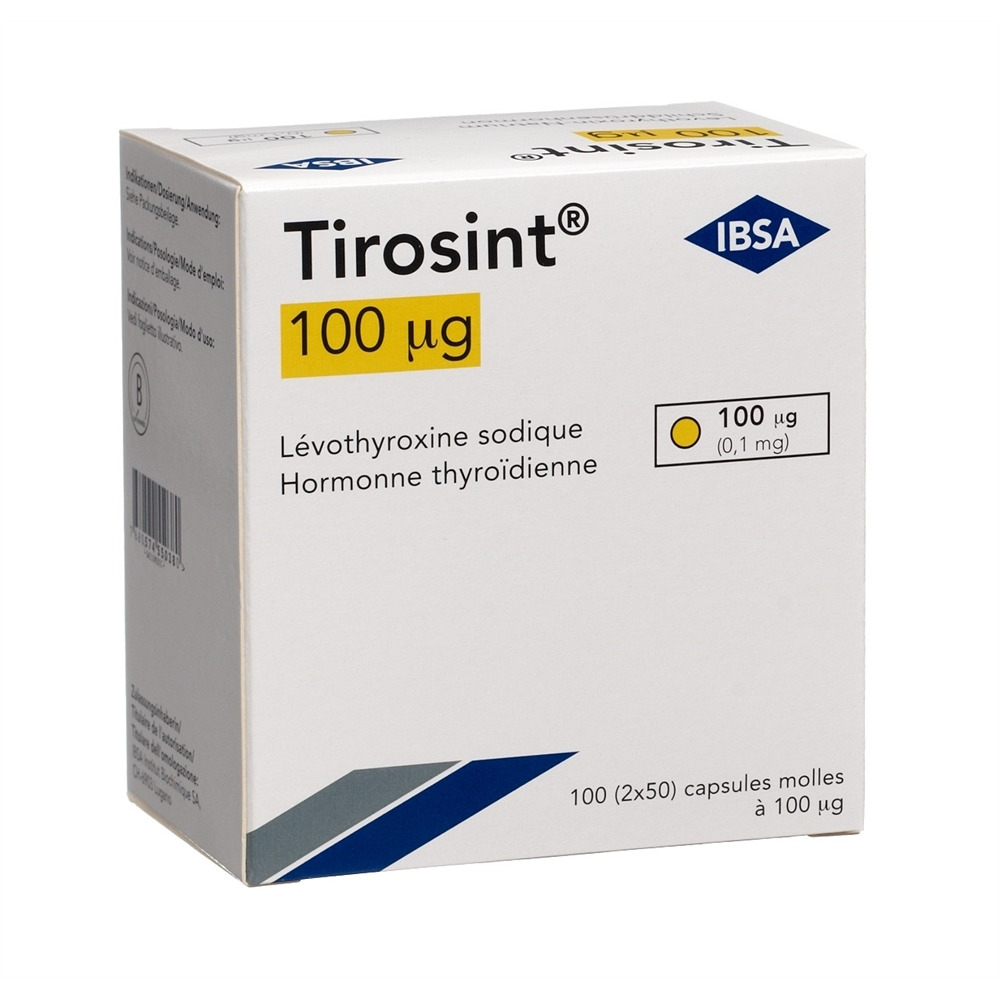 TIROSINT Weichkaps 100 mcg Blist 100 Stk, Bild 2 von 2