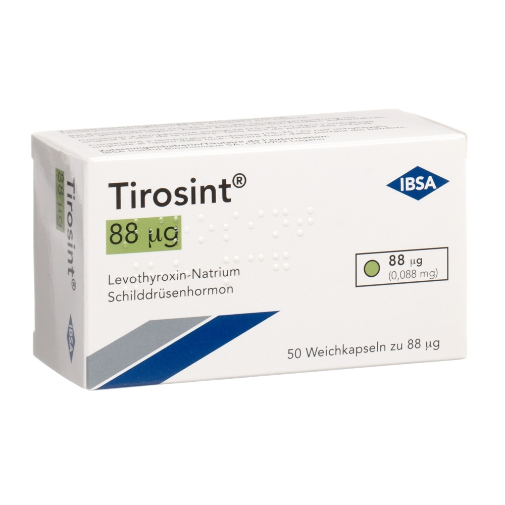 TIROSINT Weichkaps 88 mcg Blist 50 Stk, Hauptbild