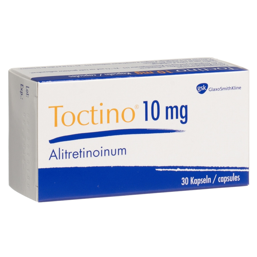 TOCTINO Weichkaps 10 mg Blist 30 Stk, Hauptbild