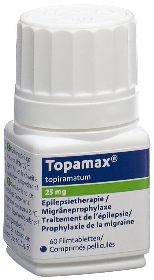 TOPAMAX Filmtabl 25 mg Ds 60 Stk, Bild 2 von 3