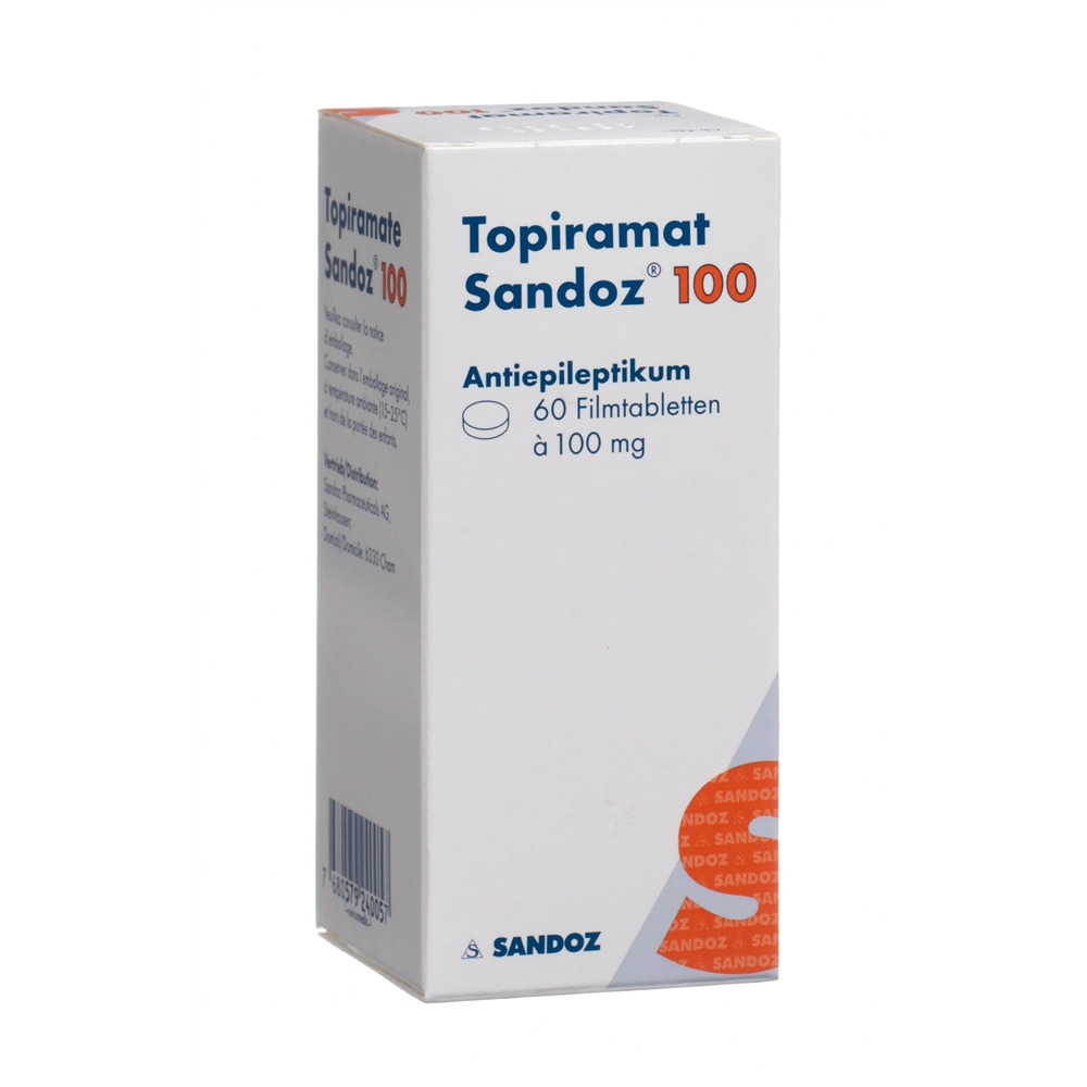 TOPIRAMATE Sandoz 100 mg, Hauptbild