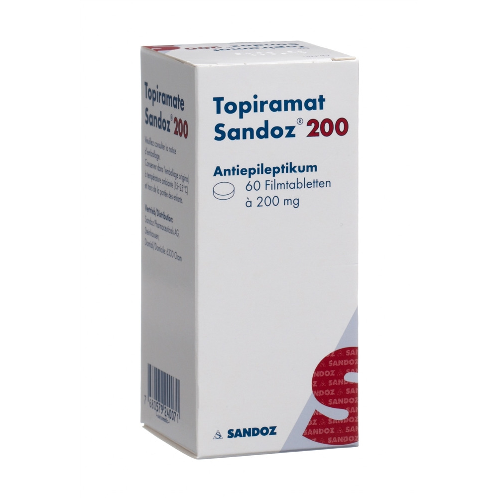 TOPIRAMATE Sandoz 200 mg, Hauptbild