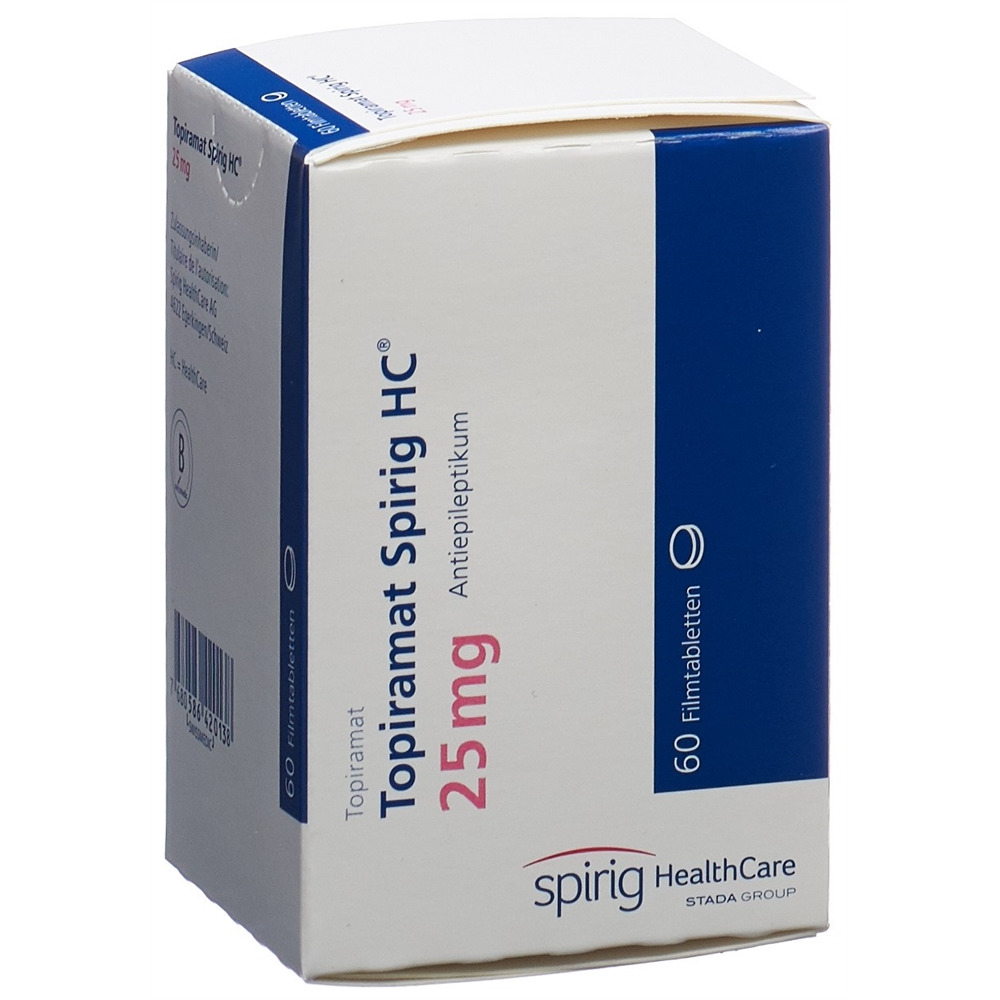 TOPIRAMATE Spirig HC 25 mg, Hauptbild