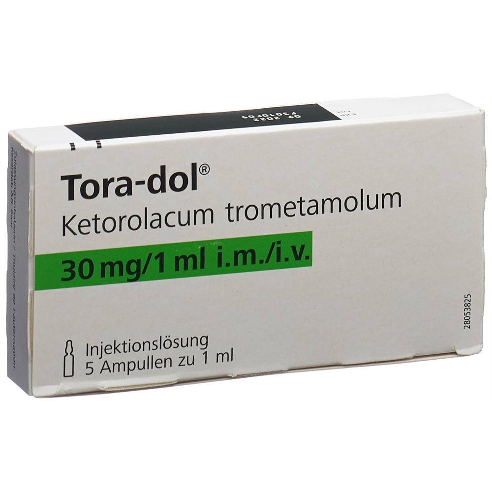 TORA-DOL Inj Lös 30 mg/ml Amp 1 ml, Hauptbild