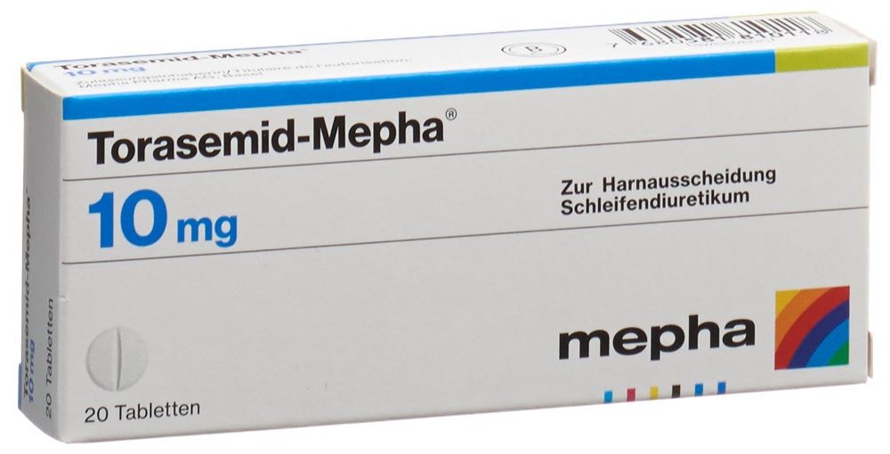 TORASEMIDE Mepha 10 mg