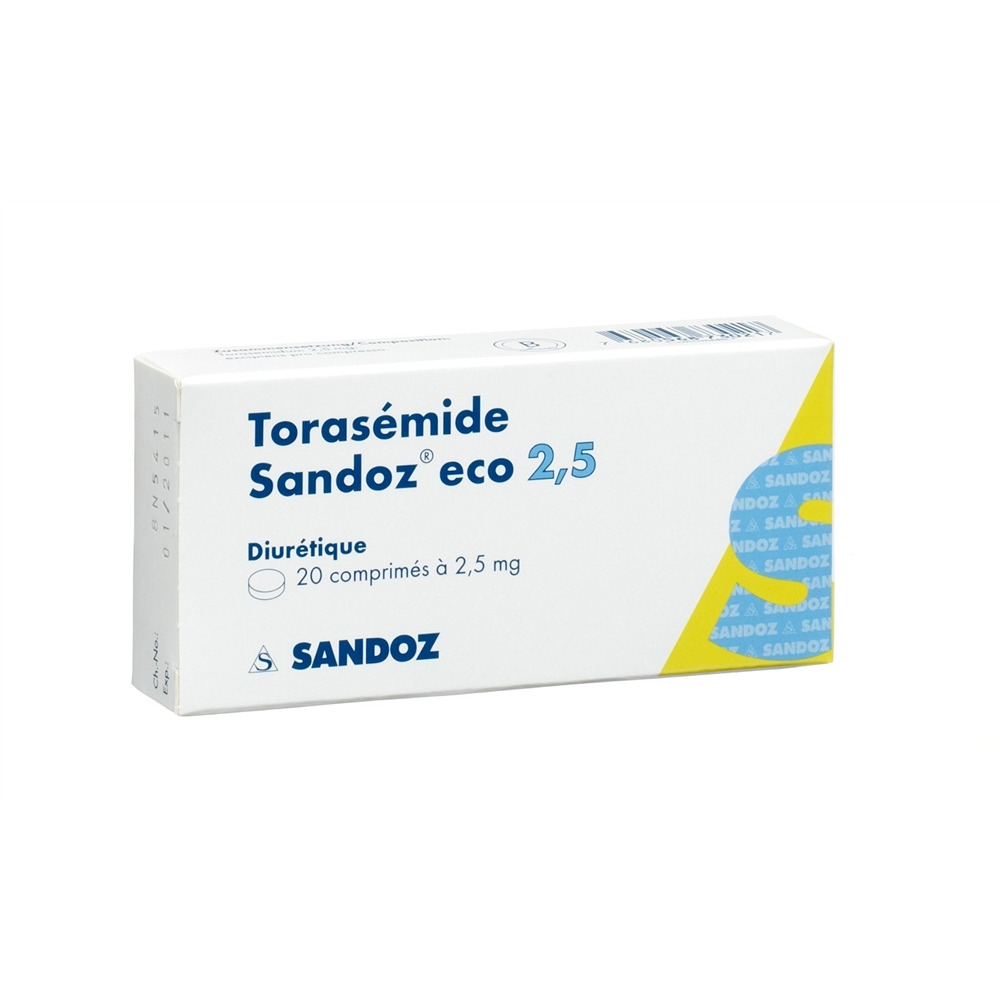 TORASEMIDE eco 2.5 mg, Bild 2 von 2