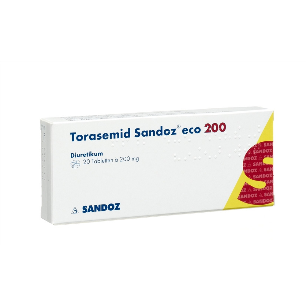 TORASEMIDE eco 200 mg, Hauptbild