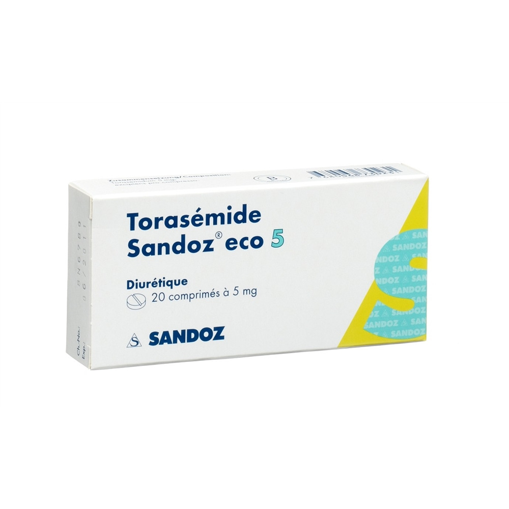 TORASEMIDE eco 5 mg, Bild 2 von 2