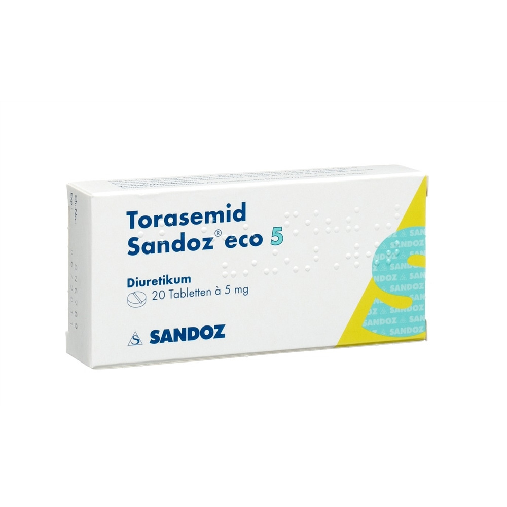 TORASEMIDE eco 5 mg, Hauptbild