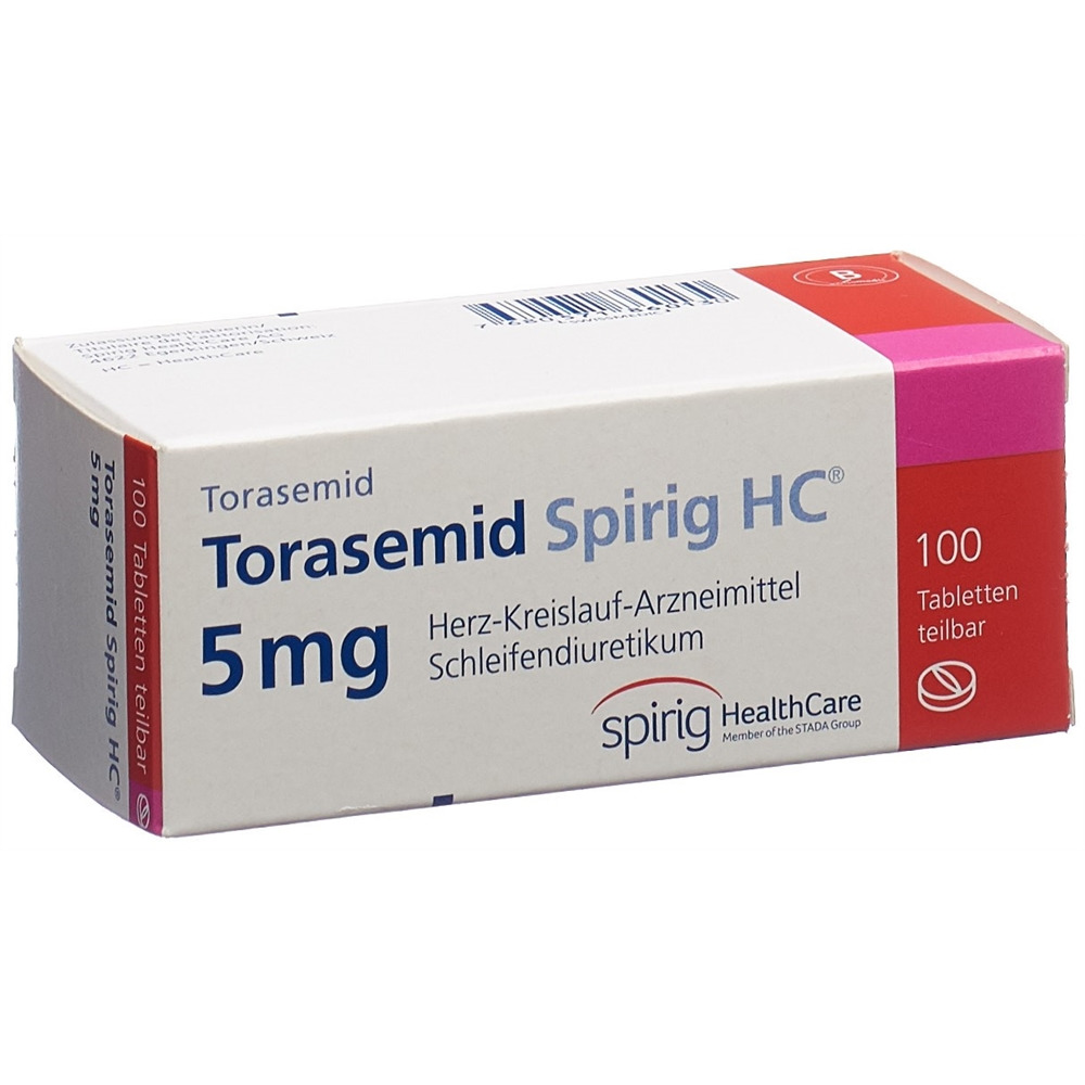 TORASEMIDE Spirig HC 5 mg, Hauptbild