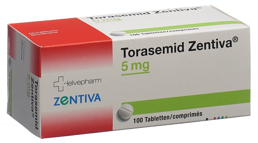 TORASEMIDE Zentiva 5 mg, image principale