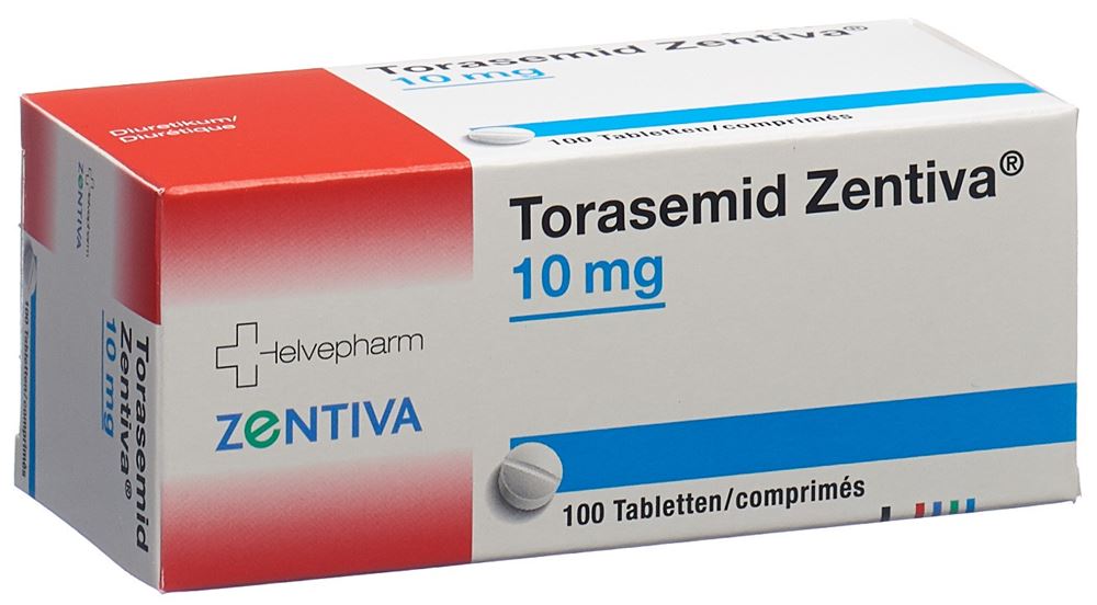 TORASEMIDE Zentiva 10 mg, Hauptbild