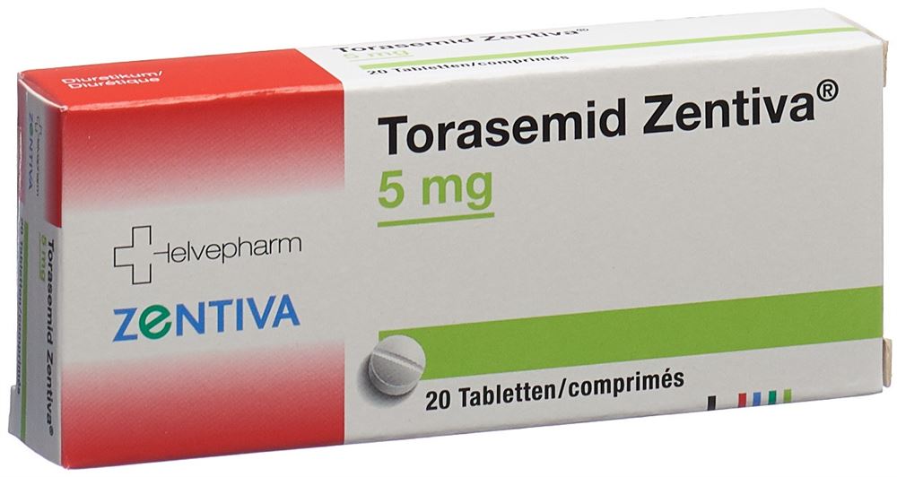 TORASEMIDE Zentiva 5 mg, Hauptbild