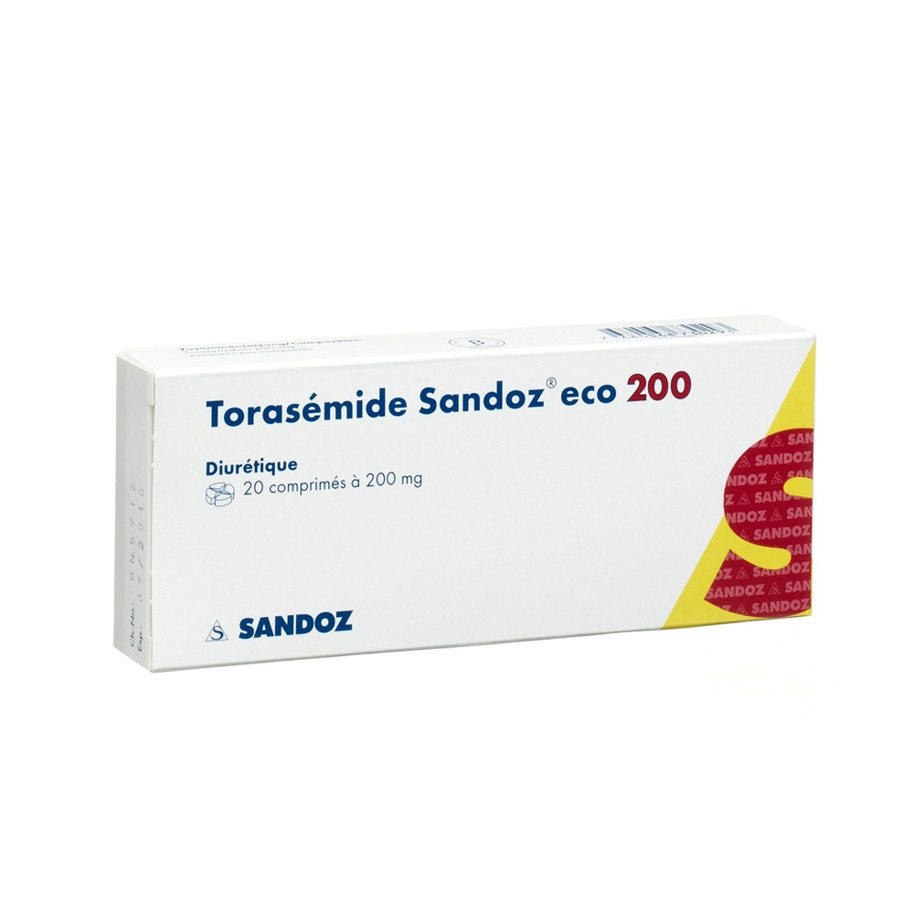 TORASEMIDE eco 200 mg, image 2 sur 2