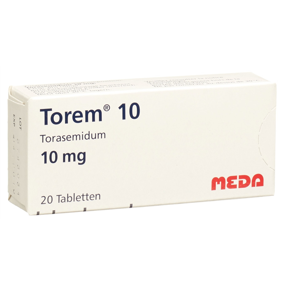 TOREM cpr 10 mg blist 20 pce, image principale