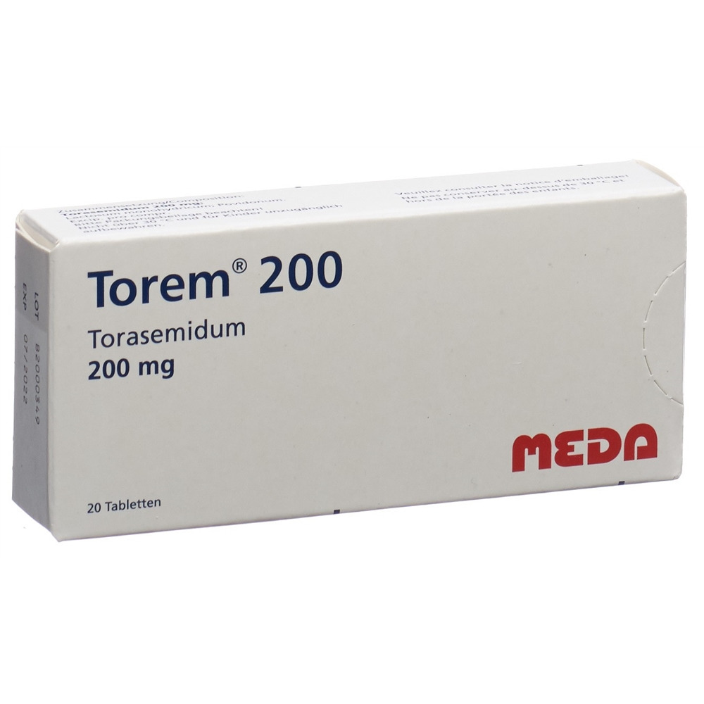 TOREM cpr 200 mg blist 20 pce, image principale