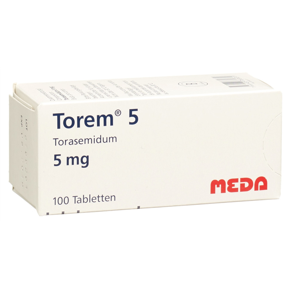 TOREM cpr 5 mg blist 100 pce, image principale