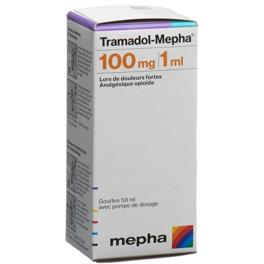 TRAMADOL Mepha 100 mg/ml, image 2 sur 2