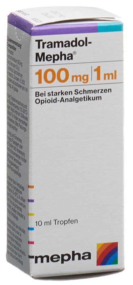 TRAMADOL Mepha 100 mg/ml, Hauptbild