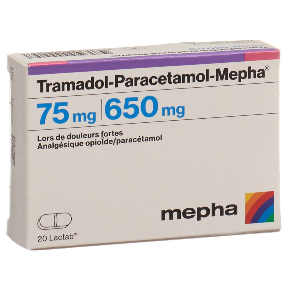 TRAMADOL PARACETAMOL Mepha, image 2 sur 2