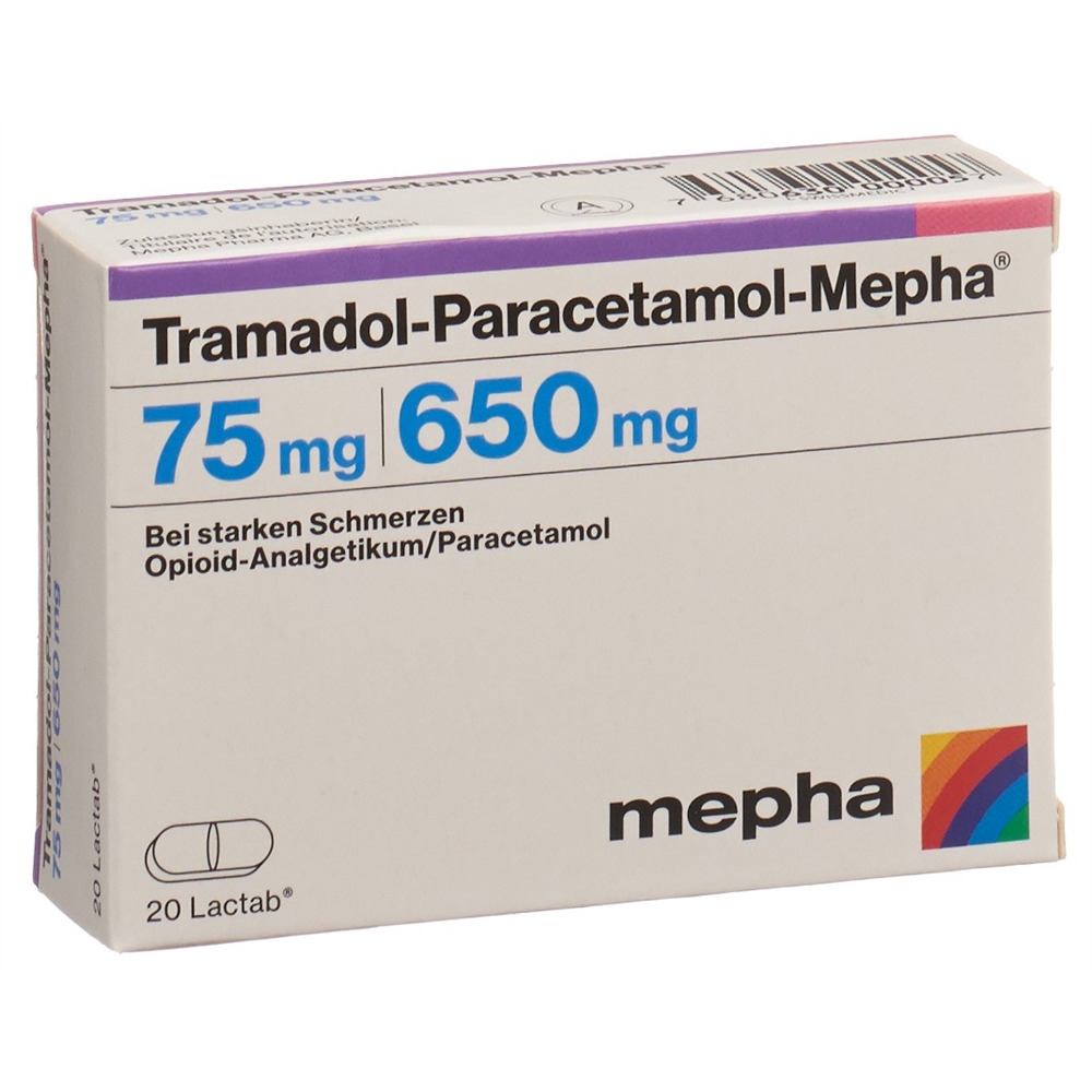 TRAMADOL PARACETAMOL Mepha, image principale