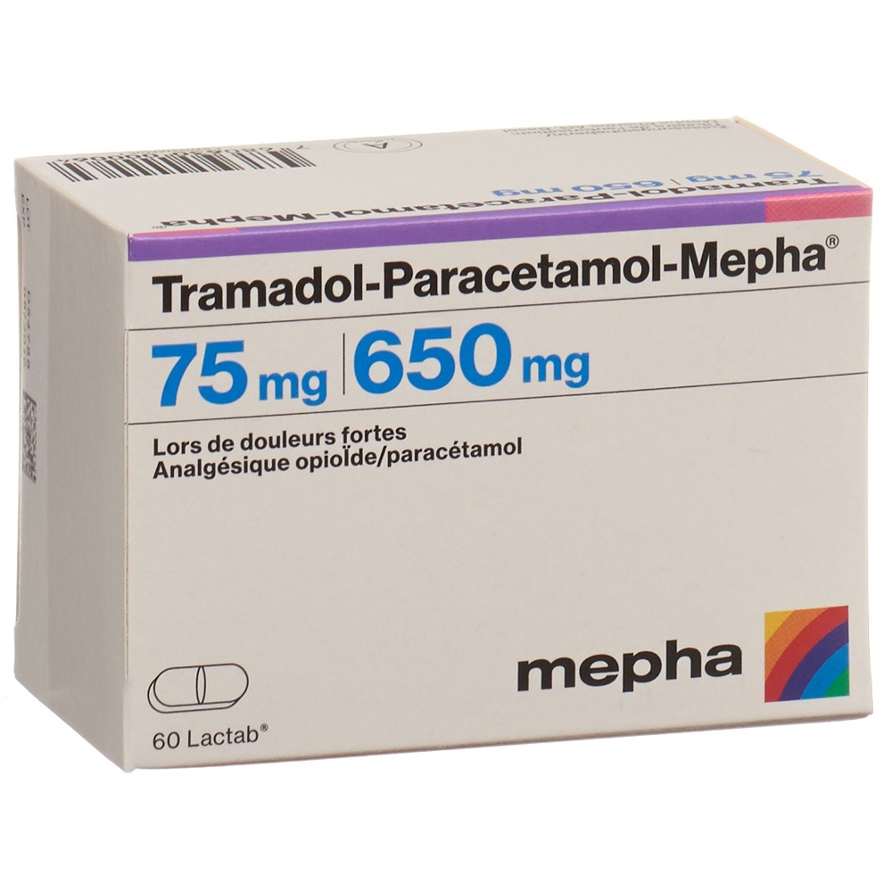 TRAMADOL PARACETAMOL Mepha, image 2 sur 2