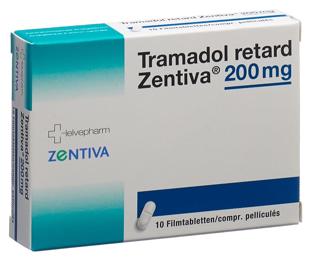 TRAMADOL retard Zentiva 200 mg, image principale