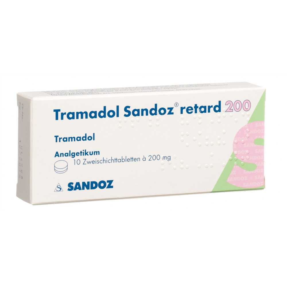TRAMADOL Sandoz 200 mg, Hauptbild