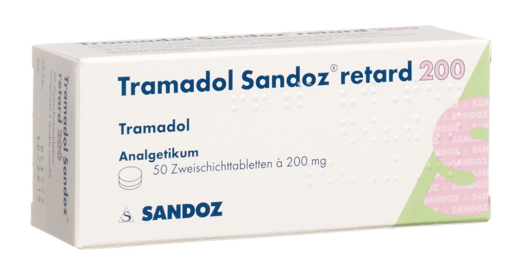TRAMADOL Sandoz 200 mg, Hauptbild