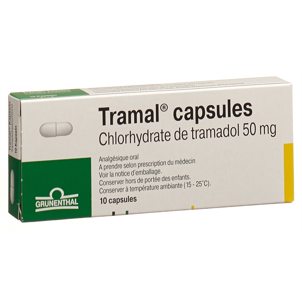 TRAMAL caps 50 mg blist 10 pce, image 2 sur 2