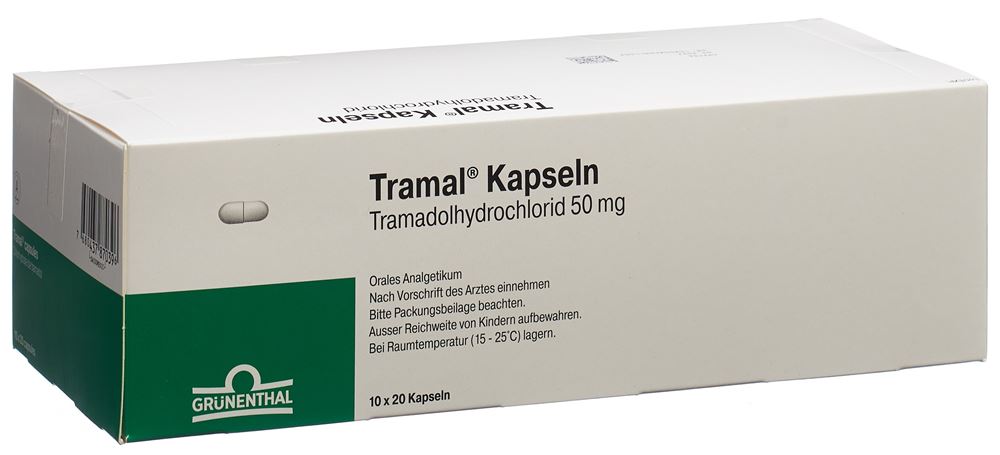 TRAMAL caps 50 mg blist 20 pce, image principale